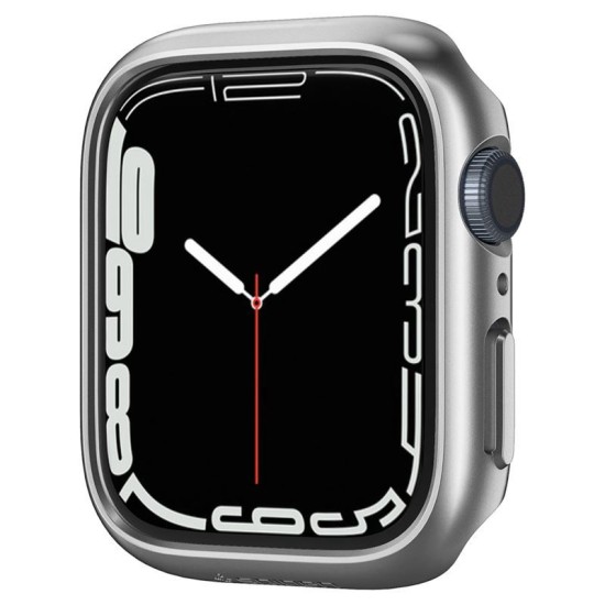 Husa Spigen Thin Fit compatibila cu Apple Watch 7/8 45mm Graphite (Spigen, Ingredi) by www.silkase.ro Husa Spigen Thin Fit compatibila cu Apple Watch 7/8 45mm Graphite (Ingredi, ACS04178) by www.silkase.ro