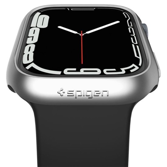 Husa Spigen Thin Fit compatibila cu Apple Watch 7/8 45mm Graphite (Spigen, Ingredi) by www.silkase.ro Husa Spigen Thin Fit compatibila cu Apple Watch 7/8 45mm Graphite (Ingredi, ACS04178) by www.silkase.ro