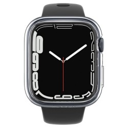 Husa Spigen Thin Fit compatibila cu Apple Watch 7/8 45mm Crystal Clear Husa Spigen Thin Fit compatibila cu Apple Watch 7/8 45mm Crystal Clear