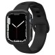 Carcasa Spigen Thin Fit compatibila cu Apple Watch 7 41mm Black (Spigen, Ingredi) by www.silkase.ro SPIGEN Carcasă Thin Fit Apple Watch 42/41/40/38mm (Seria 11/SE), Black (Ingredi, ACS04184) by www.silkase.ro