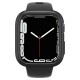 Carcasa Spigen Thin Fit compatibila cu Apple Watch 7 41mm Black (Spigen, Ingredi) by www.silkase.ro SPIGEN Carcasă Thin Fit Apple Watch 42/41/40/38mm (Seria 11/SE), Black (Ingredi, ACS04184) by www.silkase.ro
