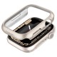 Husa Spigen Thin Fit compatibila cu Apple Watch 7/8 41mm Starlight (Ingredi, ACS04185) by www.silkase.ro