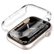 Husa Spigen Thin Fit compatibila cu Apple Watch 7/8 41mm Crystal Clear (Ingredi, ACS04187) by www.silkase.ro