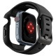 Husa Spigen Liquid Air Pro compatibila cu Apple Watch 7/8 41mm Black (Ingredi, ACS04190) by www.silkase.ro