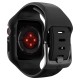 Husa Spigen Liquid Air Pro compatibila cu Apple Watch 7/8 41mm Black (Ingredi, ACS04190) by www.silkase.ro