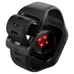 Husa Spigen Liquid Air Pro compatibila cu Apple Watch 7/8 41mm Black Husa Spigen Liquid Air Pro compatibila cu Apple Watch 7/8 41mm Black