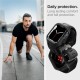 Husa Spigen Liquid Air Pro compatibila cu Apple Watch 7/8 41mm Black (Ingredi, ACS04190) by www.silkase.ro