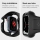 Husa Spigen Liquid Air Pro compatibila cu Apple Watch 7/8 41mm Black (Ingredi, ACS04190) by www.silkase.ro