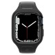Husa Spigen Liquid Air Pro compatibila cu Apple Watch 7/8 41mm Black (Ingredi, ACS04190) by www.silkase.ro