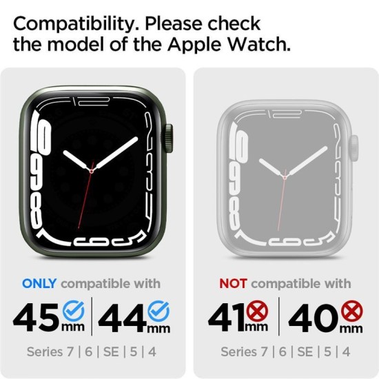 Husa pentru Apple Watch 4 / 5 / 6 / SE / SE 2 / 7 / 8 / 9 (44mm / 45mm) - Spigen Liquid Crystal (ACS04196) - Crystal Clear (Spigen, Ingredi) by www.silkase.ro Husa pentru Apple Watch 4 / 5 / 6 / SE / SE 2 / 7 / 8 / 9 (44mm / 45mm) - Spigen Liquid Crystal (ACS04196) - Crystal Clear (Ingredi, ACS04196) by www.silkase.ro