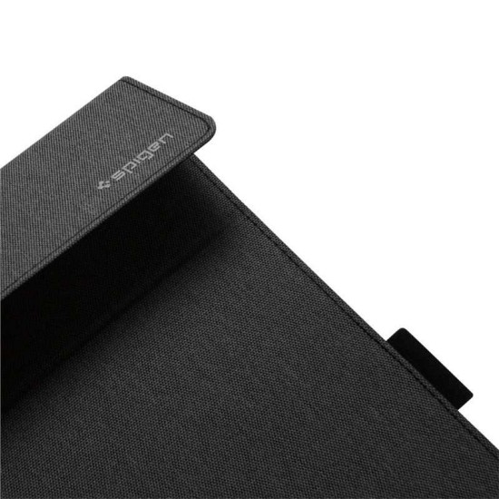 Husa Spigen Stand Folio compatibila cu Microsoft Surface Pro 8 Black (Ingredi, ACS04207) by www.silkase.ro