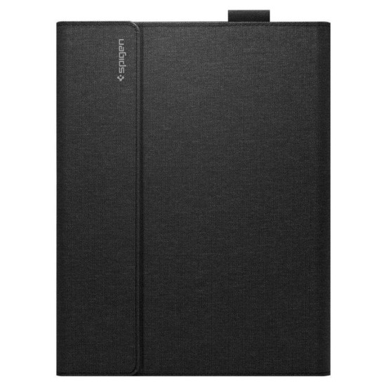 Husa Spigen Stand Folio compatibila cu Microsoft Surface Pro 8 Black (Ingredi, ACS04207) by www.silkase.ro