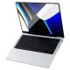 Folie protectie Spigen Tempered Glass Full Cover compatibila cu MacBook Pro 14 inch 2021 Black (Ingredi, AGL04234) by www.silkase.ro