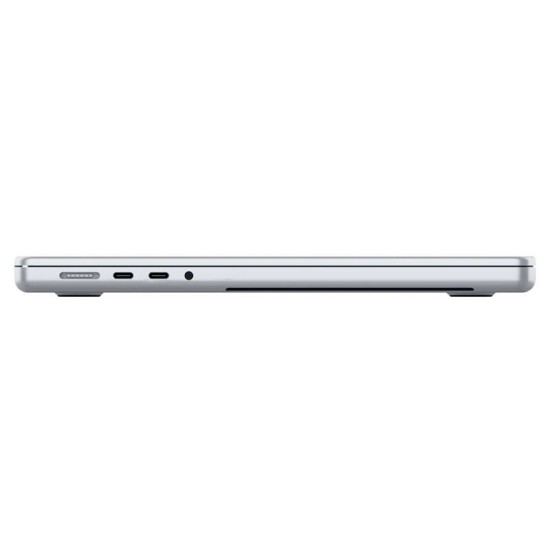 Folie protectie Spigen Tempered Glass Full Cover compatibila cu MacBook Pro 14 inch 2021 Black (Ingredi, AGL04234) by www.silkase.ro