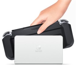 Husa subtire Spigen Thin Fit pentru Nintendo Switch OLED, neagra