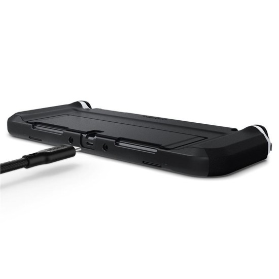 Husa subtire Spigen Thin Fit pentru Nintendo Switch OLED, neagra (Diverse accesorii, ACS04239) by www.silkase.ro