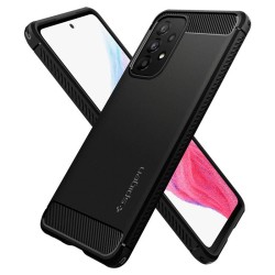 Husa pentru Samsung Galaxy A53 5G, Spigen Rugged Armor, Black