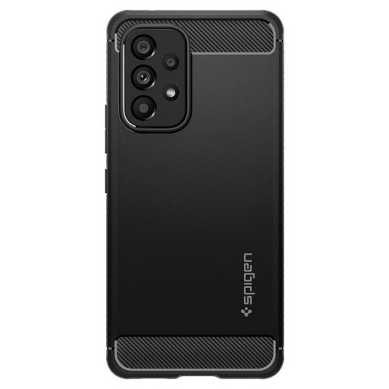 Husa pentru Samsung Galaxy A53 5G, Spigen Rugged Armor, Black (Spigen, A53) by www.silkase.ro Husa pentru Samsung Galaxy A53 5G, Spigen Rugged Armor, Black (A53, ACS04159) by www.silkase.ro