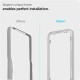 Set 2 folii sticla transparenta cu sistem de montare Case friendly Spigen ALM GLAStR compatibil cu Samsung Galaxy A53 5G (Ingredi, AGL04306) by www.silkase.ro
