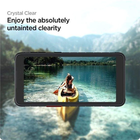 Set 2 folii sticla transparenta cu sistem de montare Case friendly Spigen ALM GLAStR compatibil cu Samsung Galaxy A53 5G (Ingredi, AGL04306) by www.silkase.ro