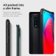 Husa telefon Spigen Rugged Armor, pentru Motorola Moto G Stylus 5G, neagra, dimensiuni precise, protectie sporita (Ingredi, ACS04468) by www.silkase.ro