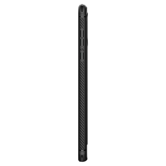 Husa telefon Spigen Rugged Armor, pentru Motorola Moto G Stylus 5G, neagra, dimensiuni precise, protectie sporita (Ingredi, ACS04468) by www.silkase.ro