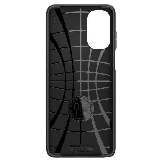 Husa telefon Spigen Liquid Air pentru Motorola Moto G Stylus 2022, neagra, TPU, eleganta, subtire (Ingredi, ACS04469) by www.silkase.ro