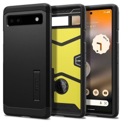 Husa Spigen Tough Armor compatibila cu Google Pixel 6a Black