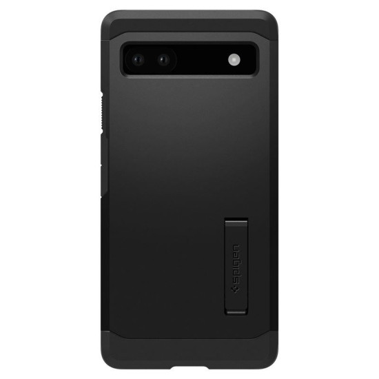 Husa Spigen Tough Armor compatibila cu Google Pixel 6a Black (Pixel 6a, ACS04479) by www.silkase.ro