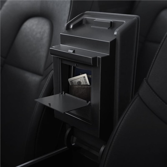 Cutie de depozitare auto, Spigen, pentru Tesla Model 3/Y, Negru (Spigen, Accesorii auto) by www.silkase.ro Cutie de depozitare auto, Spigen, pentru Tesla Model 3/Y, Negru (Accesorii auto, ACP04509) by www.silkase.ro
