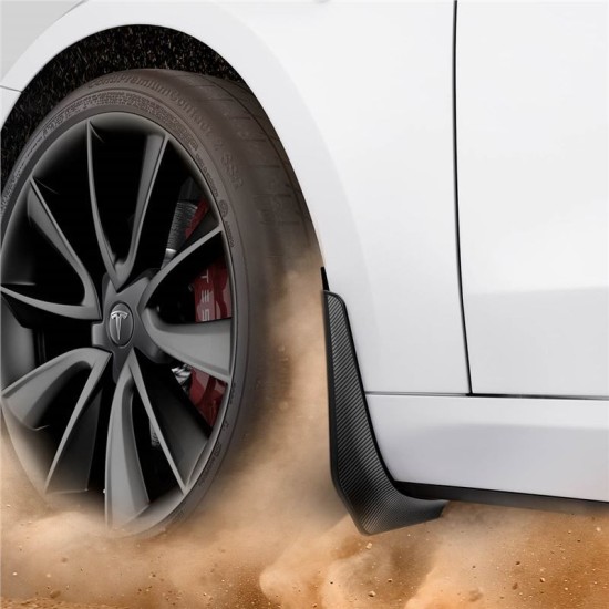 Protectii noroi Spigen pentru Tesla Model 3, negre (Spigen, Ingredi) by www.silkase.ro Protectii noroi Spigen pentru Tesla Model 3, negre (Accesorii auto, ACP04511) by www.silkase.ro