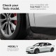 Protectii noroi Spigen pentru Tesla Model Y, negre (Accesorii auto, ACP04512) by www.silkase.ro