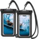 Husa universala pentru telefon (set 2) - Spigen Waterproof Case A601 - Black (Spigen, Accesorii telefoane) by www.silkase.ro Husa universala pentru telefon (set 2) - Spigen Waterproof Case A601 - Black (Huse Waterproof și Subacvatice, AMP04523) by www.silkase.ro