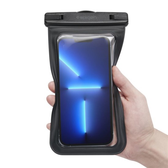 Husa universala pentru telefon (set 2) - Spigen Waterproof Case A601 - Black (Spigen, Accesorii telefoane) by www.silkase.ro Husa universala pentru telefon (set 2) - Spigen Waterproof Case A601 - Black (Huse Waterproof și Subacvatice, AMP04523) by www.silkase.ro