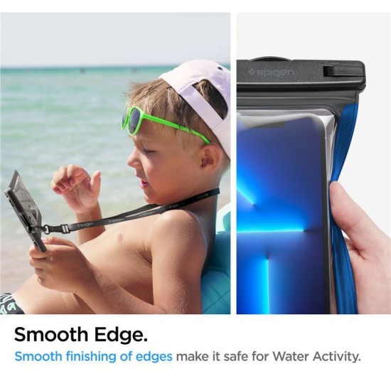 Husa universala pentru telefon (set 2) - Spigen Waterproof Case A601 - Black (Spigen, Accesorii telefoane) by www.silkase.ro Husa universala pentru telefon (set 2) - Spigen Waterproof Case A601 - Black (Huse Waterproof și Subacvatice, AMP04523) by www.silkase.ro