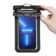 Husa universala pentru telefon (set 2) - Spigen Waterproof Case A601 - Black (Spigen, Accesorii telefoane) by www.silkase.ro Husa universala pentru telefon (set 2) - Spigen Waterproof Case A601 - Black (Huse Waterproof și Subacvatice, AMP04523) by www.silkase.ro