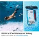 Husa waterproof universala Spigen A601 Crystal Clear (Huse Waterproof și Subacvatice, AMP04526) by www.silkase.ro