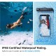 Husa waterproof universala Spigen A610 Crystal Clear (Spigen, Accesorii telefoane) by www.silkase.ro Husa waterproof universala Spigen A610 Crystal Clear (Huse Waterproof și Subacvatice, AMP04530) by www.silkase.ro