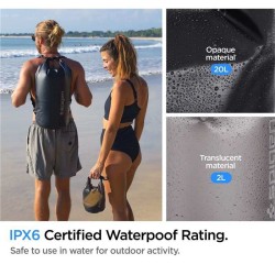 Set 2 genti waterproof universale Spigen A630 Black Set 2 genti waterproof universale Spigen A630 Black