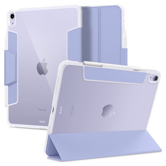 Husa Spigen Ultra Hybrid Pro compatibila cu iPad Air 4 2020 / 5 2022 Lavender (Spigen, Ingredi) by www.silkase.ro Husa Spigen Ultra Hybrid Pro compatibila cu iPad Air 4 2020 / 5 2022 Lavender (Ingredi, ACS04567) by www.silkase.ro