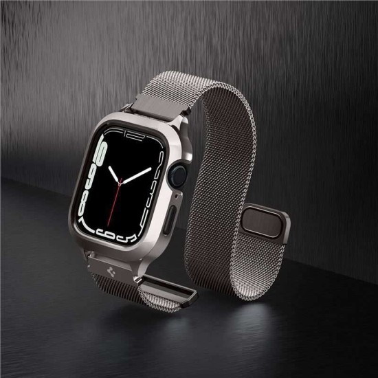 Curea Spigen Metal Fit Pro pentru Apple Watch 4/5/6/7/8/9/SE (44/45 mm) Gri (Spigen, Ingredi) by www.silkase.ro Curea Spigen Metal Fit Pro pentru Apple Watch 4/5/6/7/8/9/SE (44/45 mm) Gri (Ingredi, ACS04585) by www.silkase.ro