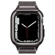 Curea Spigen Metal Fit Pro pentru Apple Watch 4/5/6/7/8/9/SE (44/45 mm) Gri (Spigen, Ingredi) by www.silkase.ro Curea Spigen Metal Fit Pro pentru Apple Watch 4/5/6/7/8/9/SE (44/45 mm) Gri (Ingredi, ACS04585) by www.silkase.ro