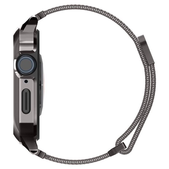 Curea Spigen Metal Fit Pro pentru Apple Watch 4/5/6/7/8/9/SE (44/45 mm) Gri (Spigen, Ingredi) by www.silkase.ro Curea Spigen Metal Fit Pro pentru Apple Watch 4/5/6/7/8/9/SE (44/45 mm) Gri (Ingredi, ACS04585) by www.silkase.ro