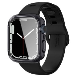 Husa Spigen Ultra Hybrid compatibila cu Apple Watch 7/8/9 45mm Space Crystal