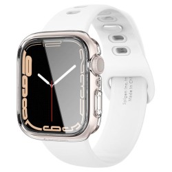 Husa Spigen Ultra Hybrid compatibila cu Apple Watch 7/8/9 41mm Crystal Clear