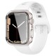 Husa Spigen Ultra Hybrid compatibila cu Apple Watch 7/8/9 41mm Crystal Clear (Spigen, Ingredi) by www.silkase.ro Husa Spigen Ultra Hybrid compatibila cu Apple Watch 7/8/9 41mm Crystal Clear (Ingredi, ACS04613) by www.silkase.ro