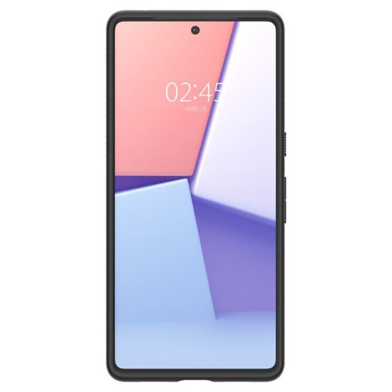 Husa Spigen Liquid Air compatibila cu Google Pixel 7 Matte Black (Pixel 7, ACS04696) by www.silkase.ro