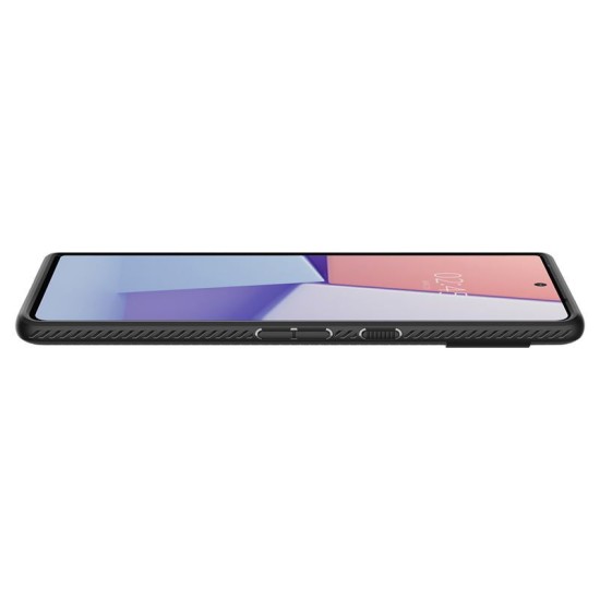 Husa Spigen Liquid Air compatibila cu Google Pixel 7 Matte Black (Pixel 7, ACS04696) by www.silkase.ro