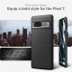 Husa Spigen Liquid Air compatibila cu Google Pixel 7 Matte Black (Pixel 7, ACS04696) by www.silkase.ro