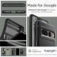Husa pentru Google Pixel 7 Pro - Spigen Rugged Armor - Matte Black (Pixel 7 Pro, ACS04725) by www.silkase.ro